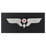 WW2 German Reichsbahn Railroad Visor Cap Badge