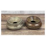 Pullman Company Railroad Train Car Spittoons