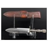 R.S. Giles Virginia City Montana Bowie Knife