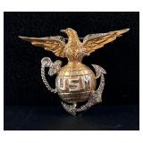 WW2 USMC Sterling Silver EGA Sweetheart Pin