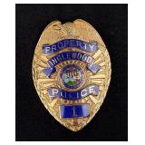 Inglewood California Property Police Badge