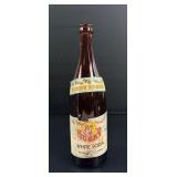 Dillon Montana Husky Brand White Soda Bottle