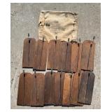 Johnsons Folding Fiber Board Duck Decoy Floats