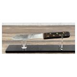 Native American Brass Tacked Knife