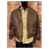 WW2 Named A2 Leather Flight Jacket
