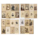 Collection of Antique CDV Photo Child Portraits