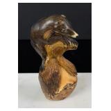 Wounan Indian Coatimundi Tagua Nut Carving