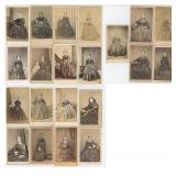Collection of Antique Suffragette CDV Photos