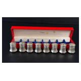 Cartier Sterling Silver Salt & Pepper Shakers