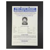 FBI Ten Most Wanted Lamen Khalifa Fhimah Poster
