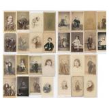 Collection of Antique CDV Photo Child Portraits