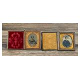 Collection of Cased Tintype Photos