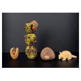 Wounaan Indian Tagua Nut Carvings