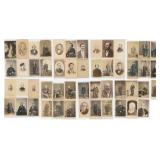 Collection of Antique CDV Photo Portraits