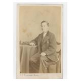 Nautical Navigator Occupational CDV Photo