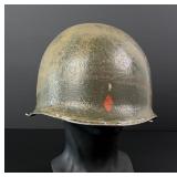 Painted WW2 Front Seam M1 US Army Helmet