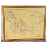 Montana County Line Railroad Route Map