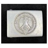 Named WW2 German HJ Hitler Youth Belt Buckle