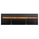Antique Wood Police Billy Club Baton