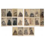 Collection of Antique Suffragette CDV Photos