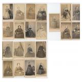 Collection of Antique Suffragette CDV Photos
