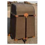 Edo Period Japanese Samurai Armor Backpack Box