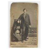 Ball & Thomas Studio CDV Photo Black Photographer