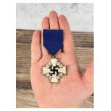 WW2 German 25 Year Faithful Service Cross Medal