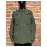 Named Vietnam War US Army Poplin Jungle Jacket