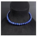 Lapis Lazuli Bead Necklace