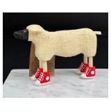 Chandler Begaye Navajo Folk Art Wood Carving Sheep