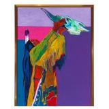 John Nieto Prayer for Return of Buffalo Painting