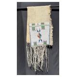 Sioux Native American Indian Beaded Saddle Bags