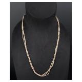 Santo Domingo Pueblo Rolled Heishi Necklace