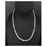 Santo Domingo Pueblo Rolled Heishi Necklace