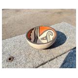 Wanda Aragon Acoma Pueblo Miniature Bowl