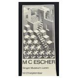 M.C. Escher Singer Museum Exhibition Poster