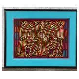 Panama Hand Stitched Kuna Mola Textile