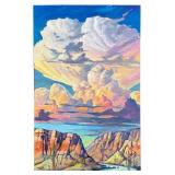 William Hawkins The Towering Storm Oil Painting