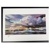 William Hawkins Desert Storm Giclee on Canvas