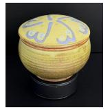 Frances Senska Montana Studio Pottery Lidded Bowl