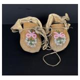Plateau Native American Indian Beaded Moccasins