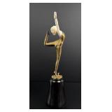 Otto Poertzel The Snake Dancer Bronze