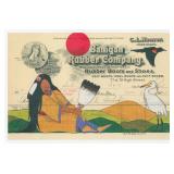 Travis Blackbird Lakota Indian Ledger Art Painting