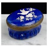 19th Century Bilston Battersea Enamel Trinket Box
