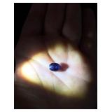 2.8ct Buff Top Cut Sapphire Gemstone