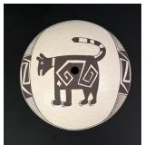 Emma Lewis Acoma Pueblo Seed Pot