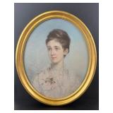 Clarissa Townsend Adee New York Portrait Drawing