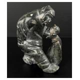 Alaskan Inuit Eskimo Soapstone Carving