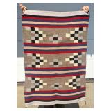 Navajo Indian Moki Revival Blanket Rug